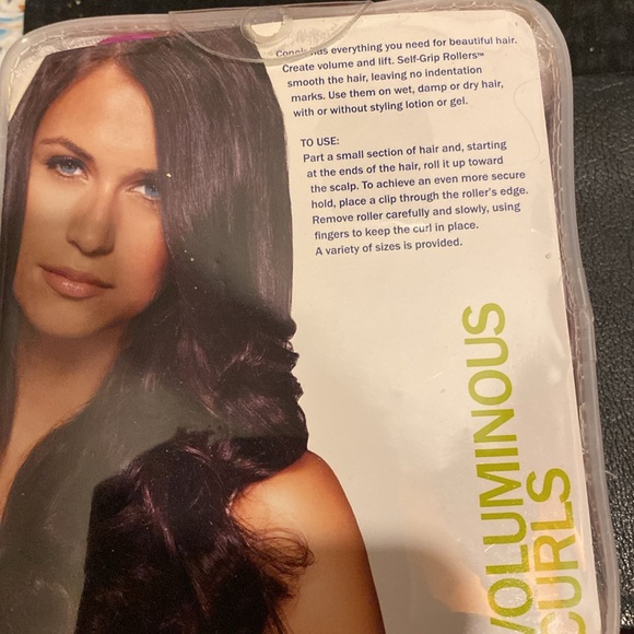 Vintage CONAIR Voluminous Curls Soft Round Rollers Velcro-Like Wrap Old-School - Picture 2 of 2